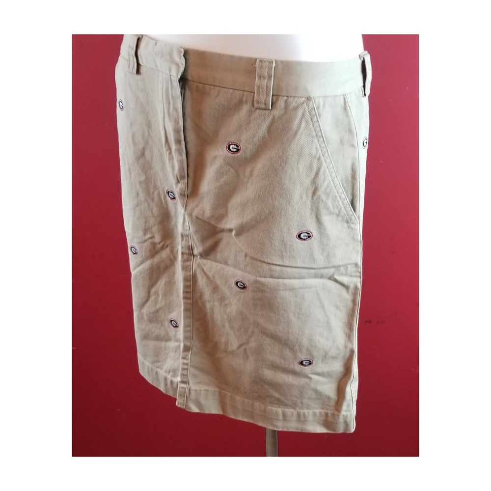 Campus Chino Georgia Khaki Pencil Skirt size 10